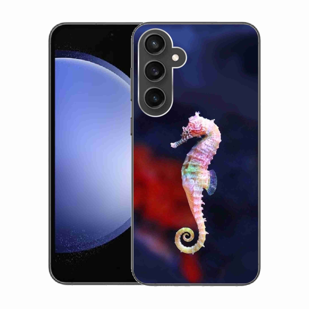 Gelový kryt mmCase na Samsung Galaxy S23 FE - mořský koník