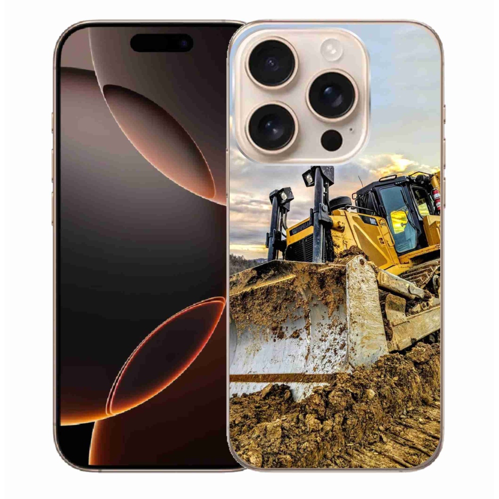 Gelový kryt mmCase na iPhone 16 Pro Max - bagr