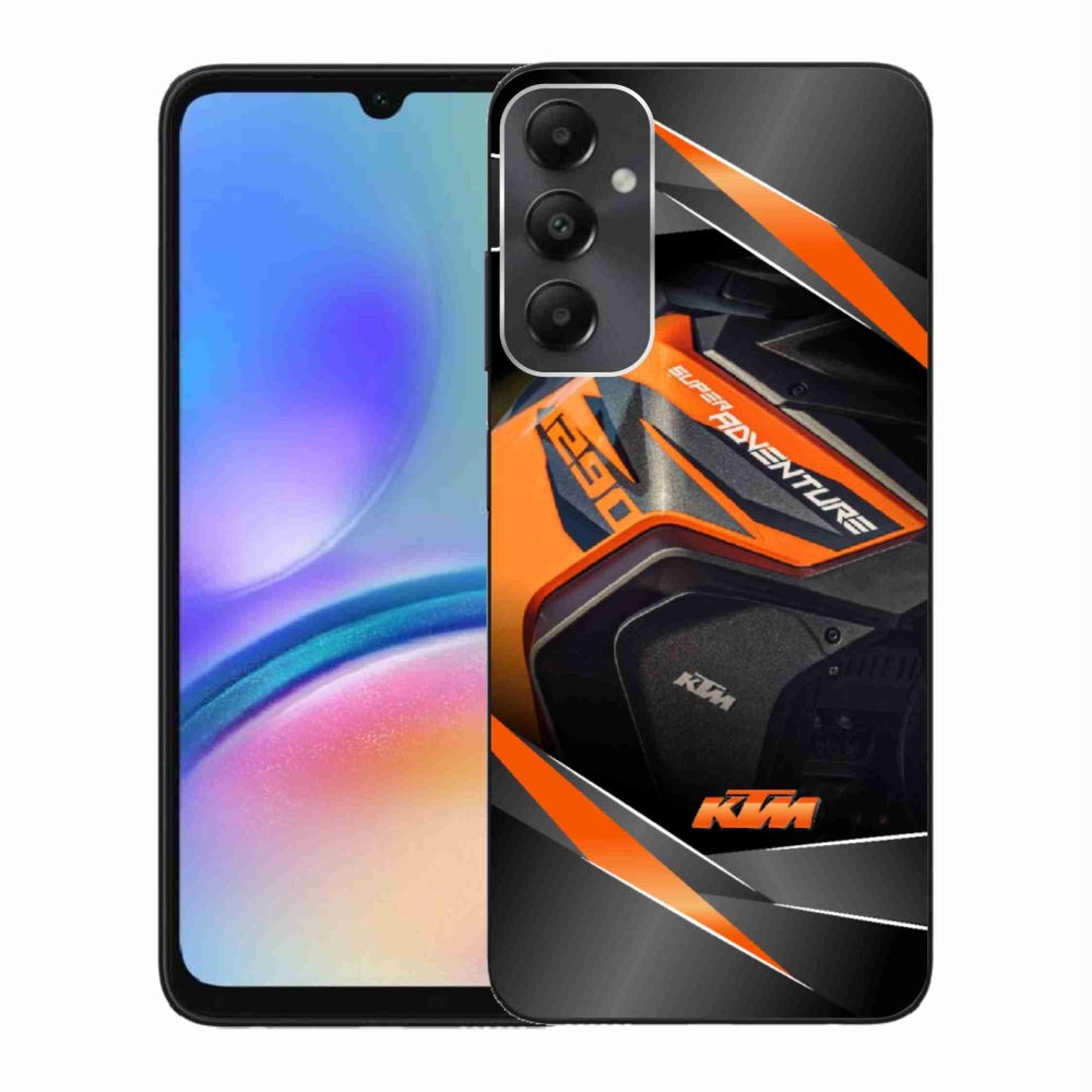 Gelový kryt mmCase na Samsung Galaxy A05s - motorka ktm
