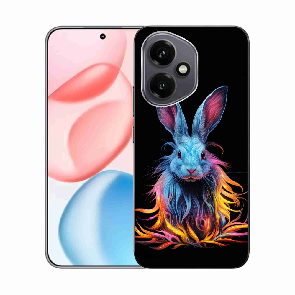 Gelový kryt mmCase na Honor 400 - abstraktní zajíc
