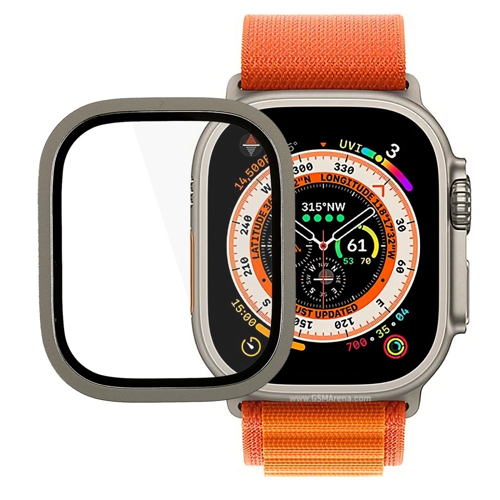 Titanium pouzdro s vestavěným sklem na Apple Watch Ultra/Ultra 2 49 mm