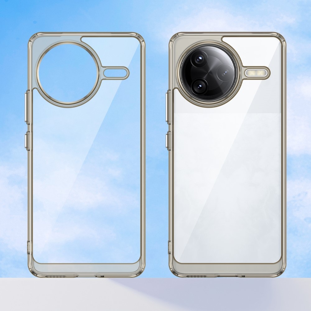 Gelový obal s pevnými zády na Xiaomi Poco F7 Ultra - šedý