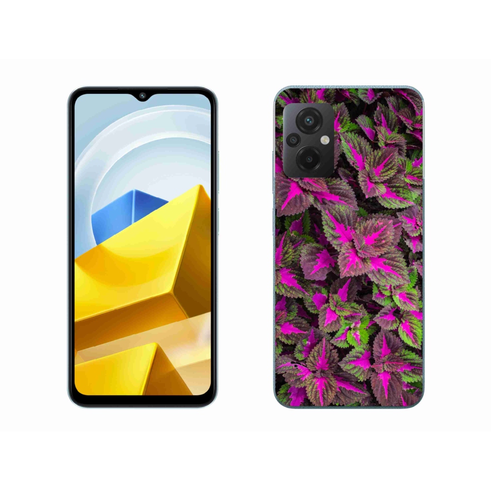 Gelový kryt mmCase na Xiaomi Poco M5 4G - květiny 10
