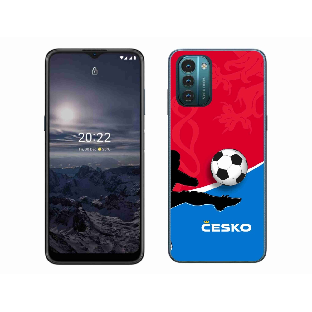 Gelový kryt mmCase na Nokia G11/G21 - fotbal Česko 2