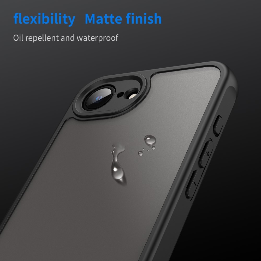 Proof gelový obal s pevnými zády na iPhone 16e - černý