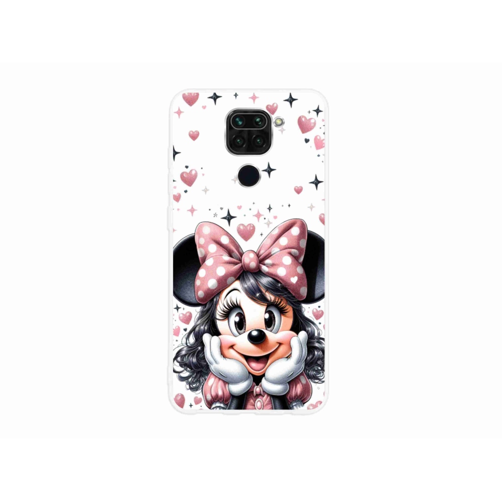 Gelový kryt mmCase na Xiaomi Redmi Note 9 - minnie