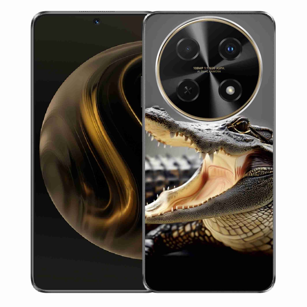 Gelový kryt mmCase na Huawei Nova 12i - krokodýl