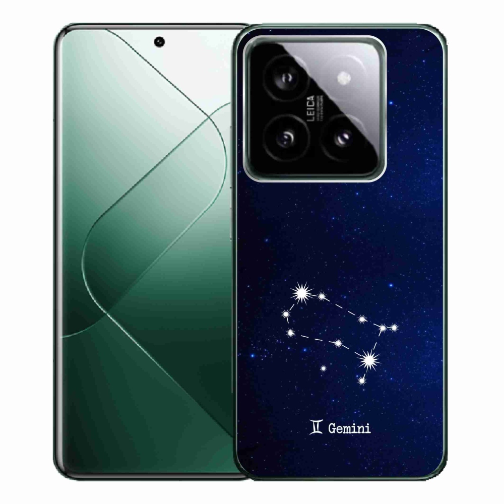 Gelový kryt mmCase na Xiaomi 14 Pro - souhvězdí Blíženců