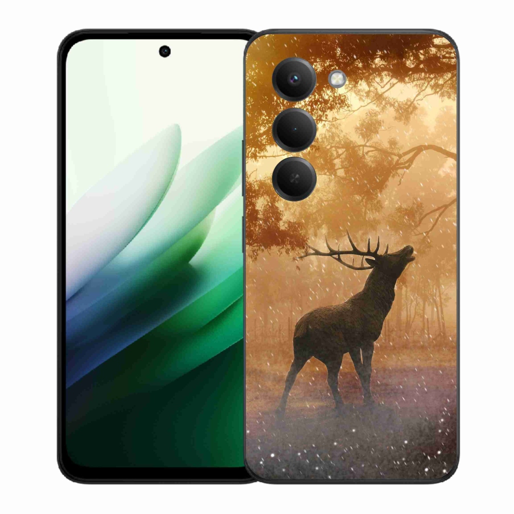 Gelový kryt mmCase na Xiaomi Redmi 15 5G (169mm) - jelen v říji
