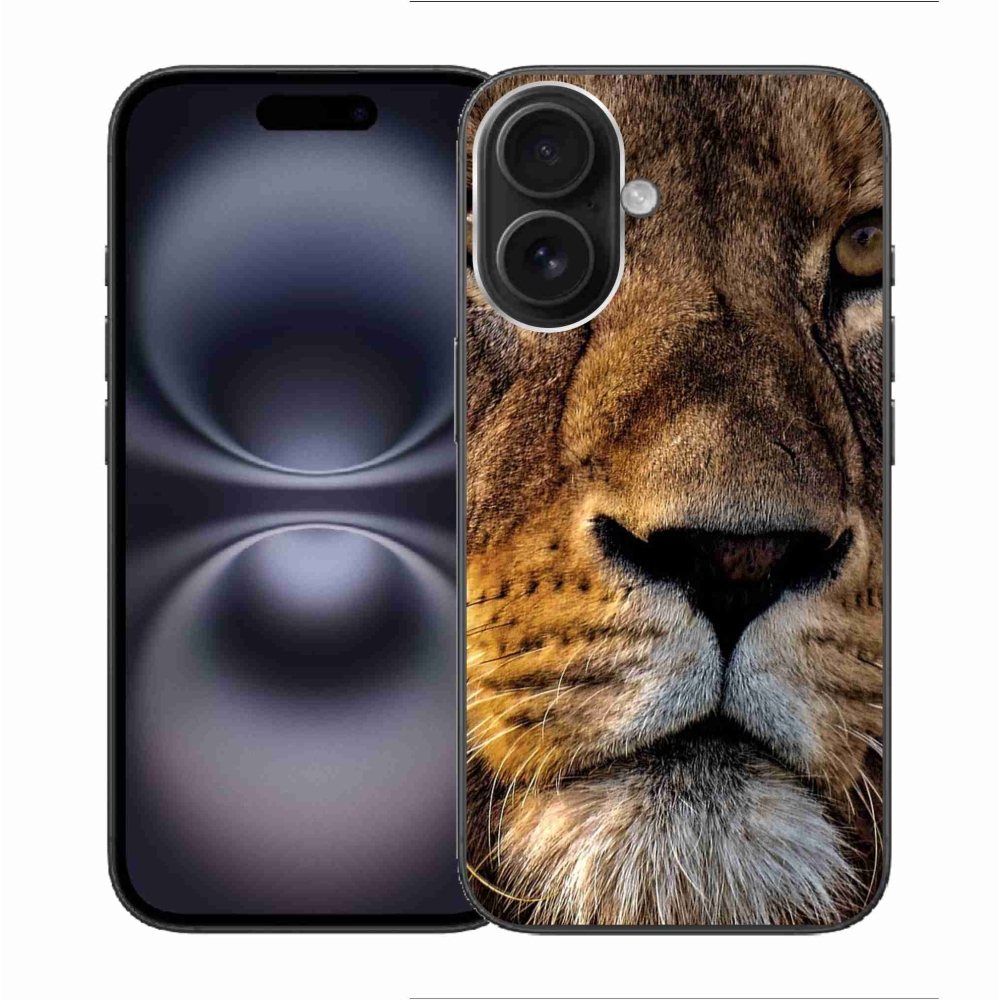 Gelový obal mmCase na iPhone 16 - lev