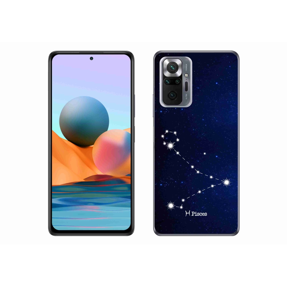 Gelový kryt mmCase na Xiaomi Redmi Note 10 Pro - souhvězdí Ryby