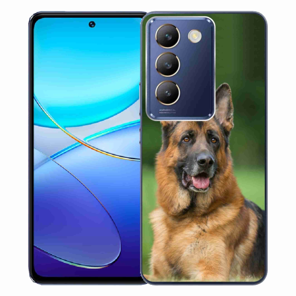 Gelový kryt mmCase na Vivo V40 SE 4G/5G - německý ovčák
