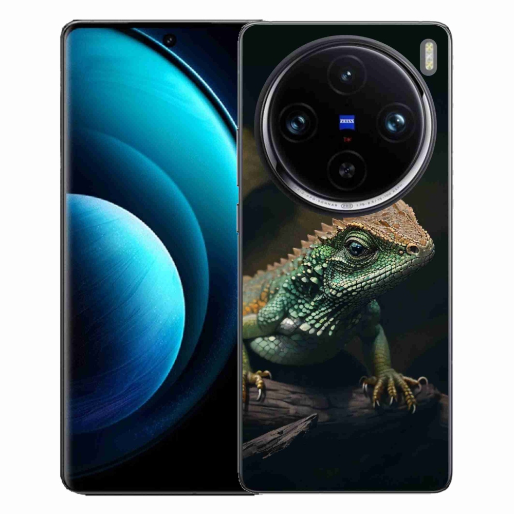 Gelový kryt mmCase na Vivo X100 Pro 5G - ještěr