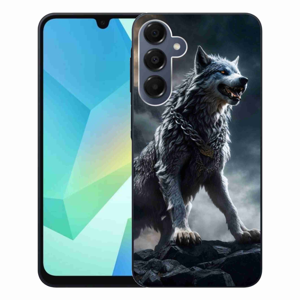 Gelový kryt mmCase na Samsung Galaxy A16 4G/5G - vlk 1