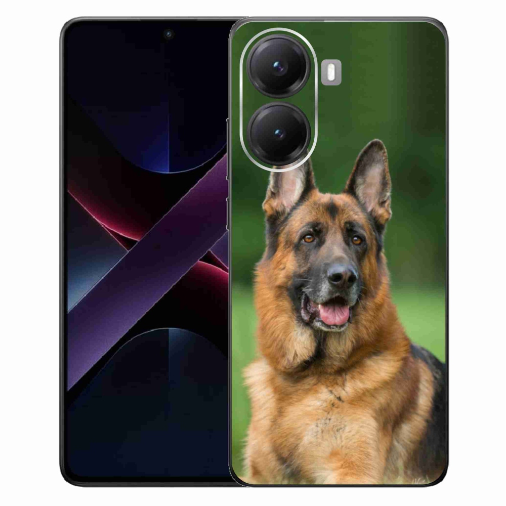 Gelový kryt mmCase na Xiaomi Poco X7 Pro 5G - německý ovčák