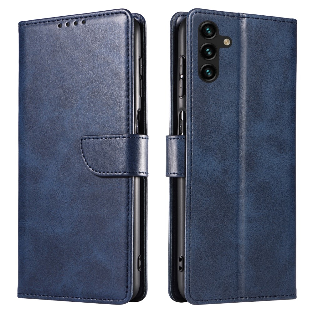 Closure knížkové pouzdro na Samsung Galaxy A26 5G - modré