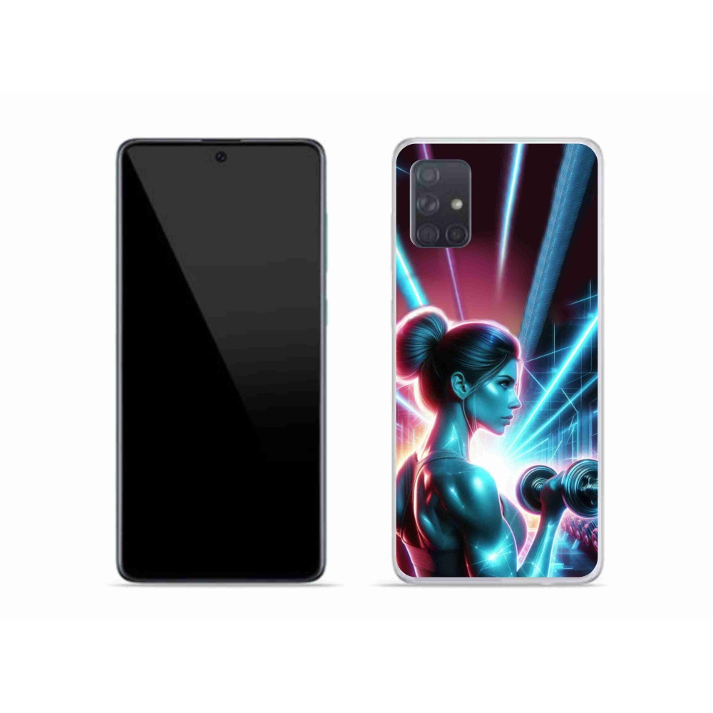 Gelový kryt mmCase na Samsung Galaxy A51 - posilování