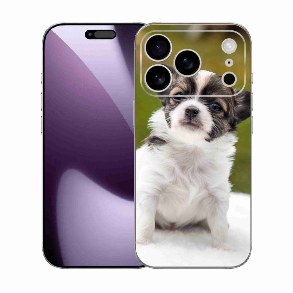 Gelový kryt mmCase na iPhone 17 Pro - čivava 4