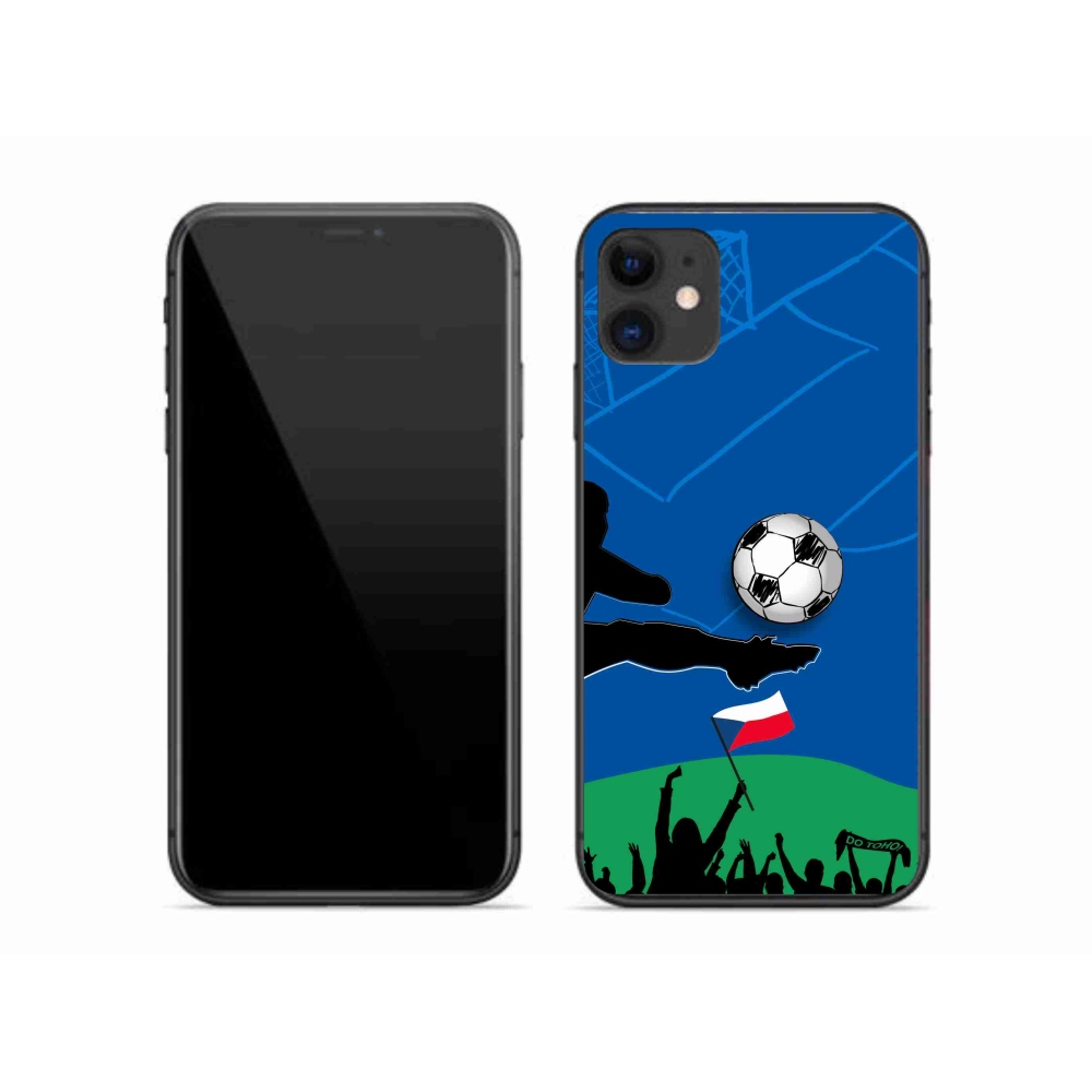 Gelový kryt mmCase na iPhone 11 - fanoušci fotbalu