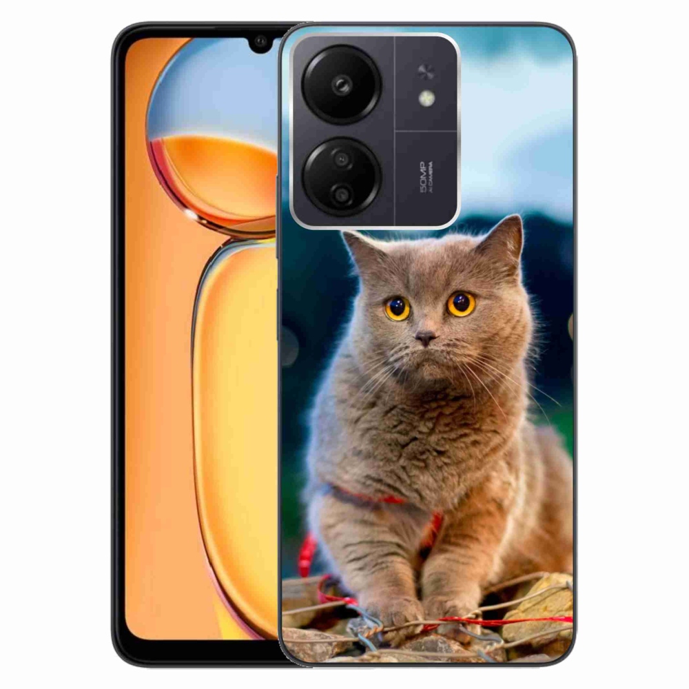 Gelový kryt mmCase na Xiaomi Poco C65/Redmi 13C - britská modrá 2