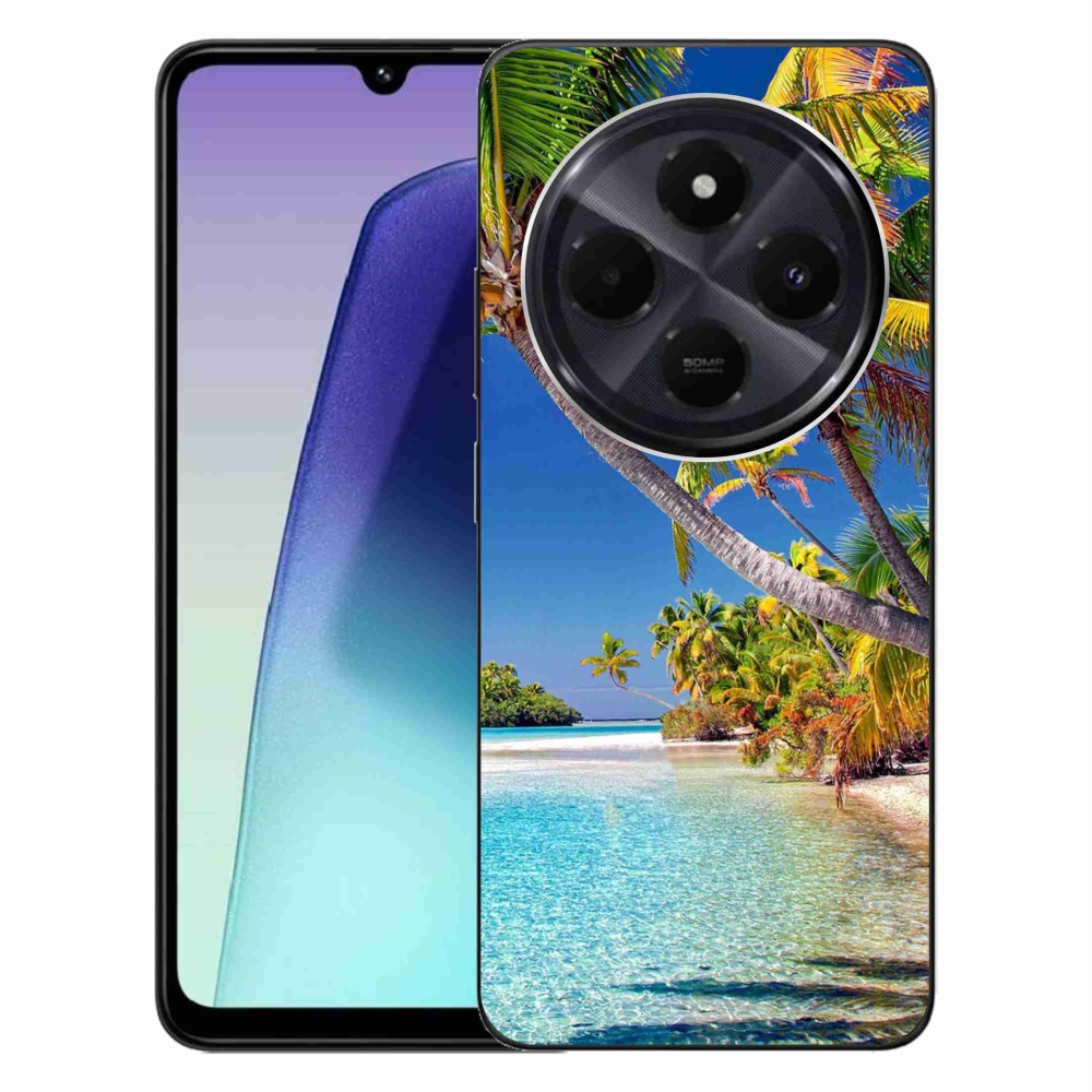 Gelový obal mmCase na Xiaomi Redmi 14C/Poco C75 - mořská pláž