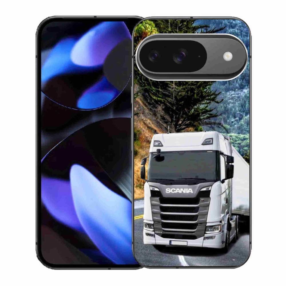 Gelový kryt mmCase na Google Pixel 9/9 Pro - kamion 1