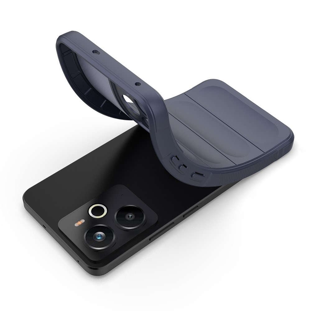 Rugg odolný gelový obal na Realme 14 5G - tmavěmodrý