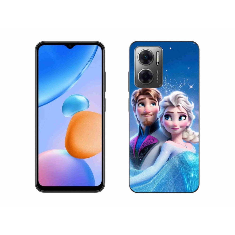 Gelový kryt mmCase na Xiaomi Redmi 10 5G - ledové království 1