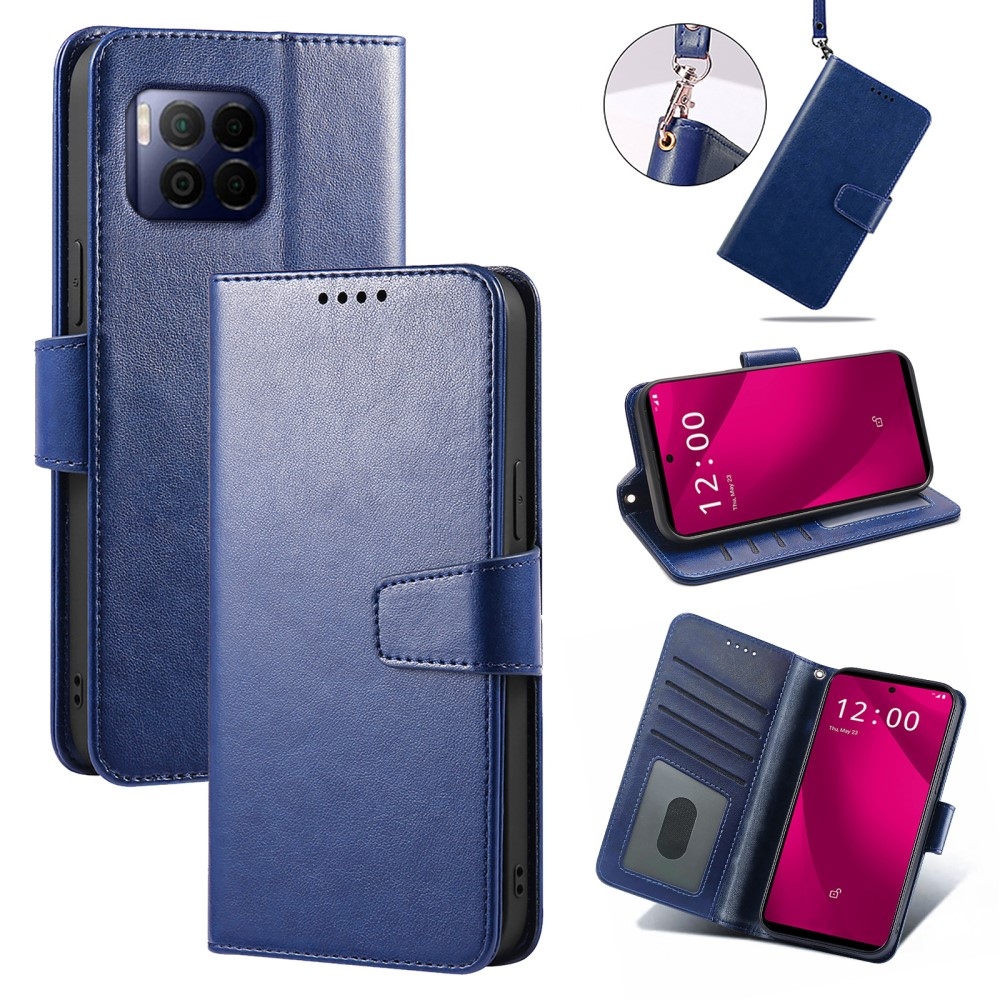 Strong knížkové pouzdro na T-Mobile T Phone 2 Pro - modré