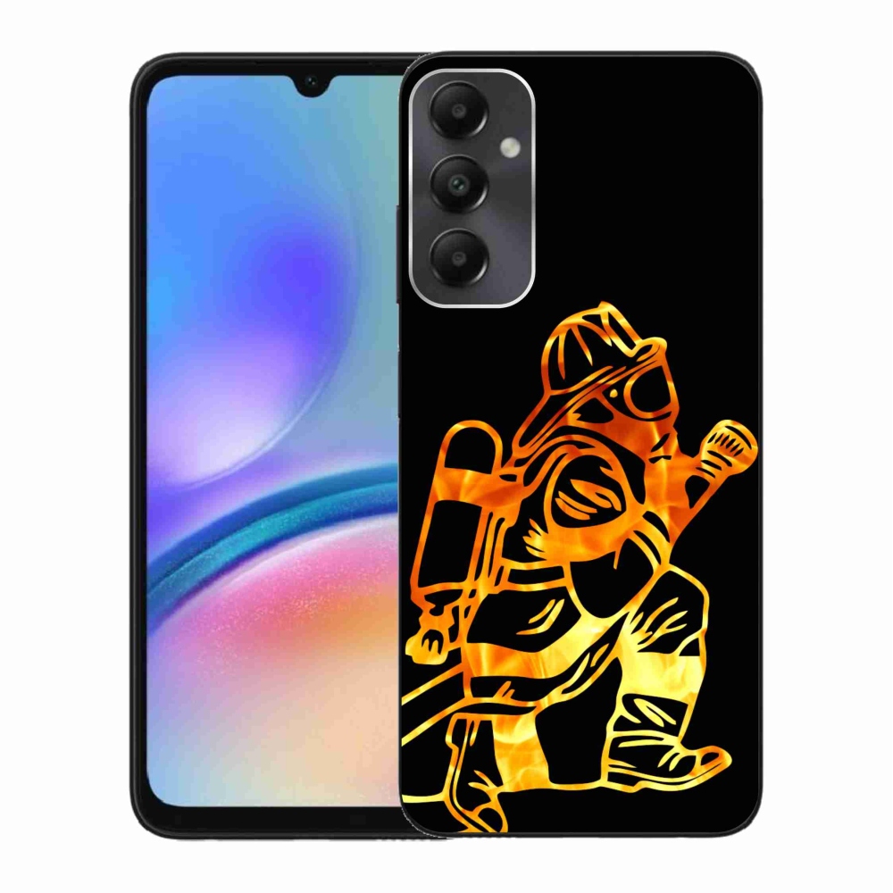 Gelový kryt mmCase na Samsung Galaxy A05s - hasič 1