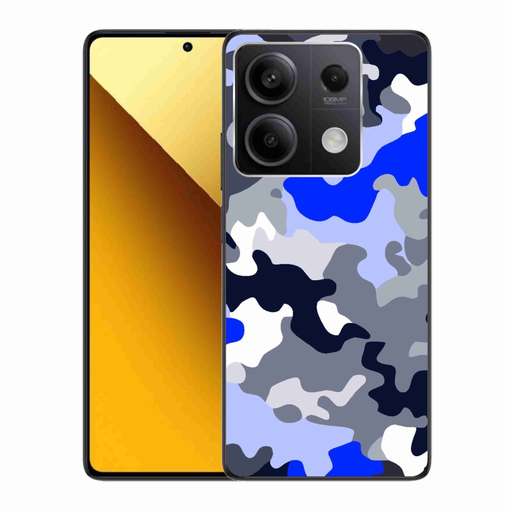 Gelový kryt mmCase na Xiaomi Redmi Note 13 5G - maskáčový vzor 8