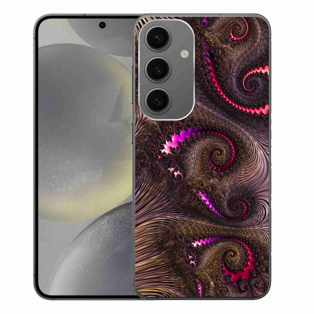 Gelový kryt mmCase na Samsung Galaxy S24+ - abstraktní motiv 24