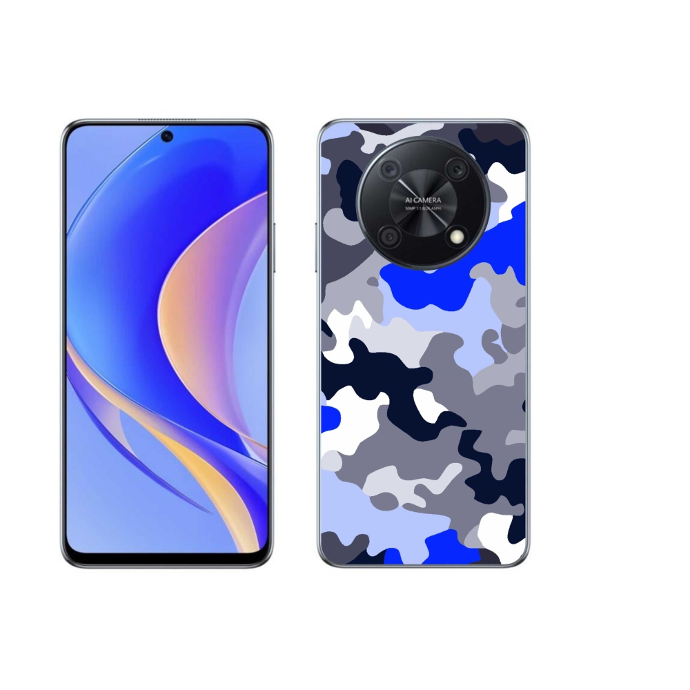 Gelový kryt mmCase na Huawei Nova Y90 - maskáčový vzor 8