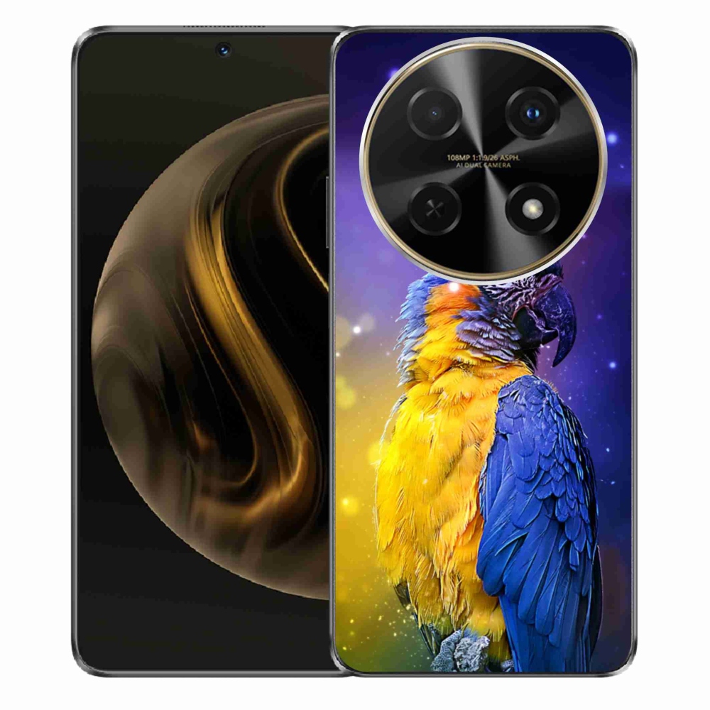 Gelový obal mmCase na Huawei Nova 12i - papoušek ara 1