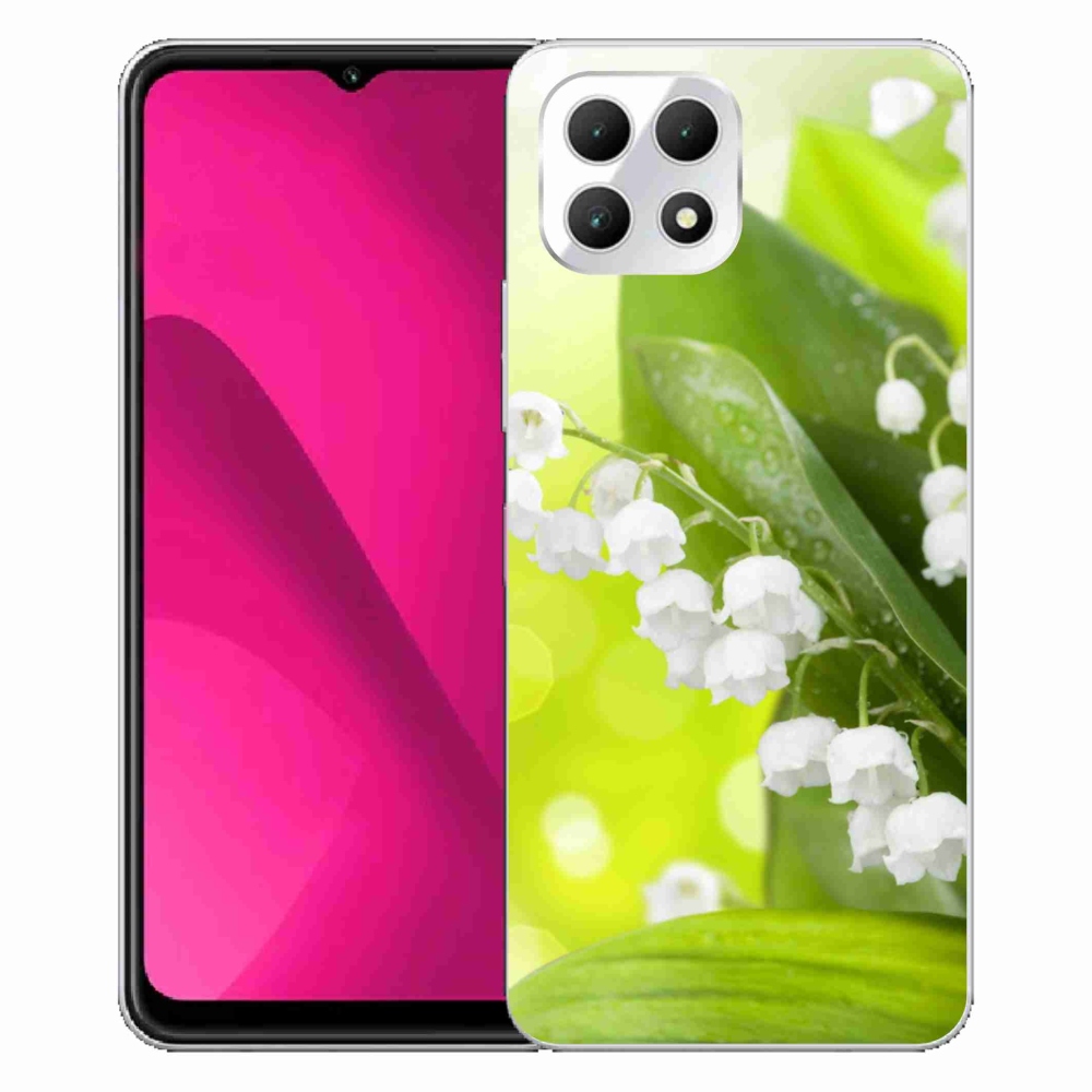 Gelový kryt mmCase na T-Mobile T Phone 2 - konvalinka