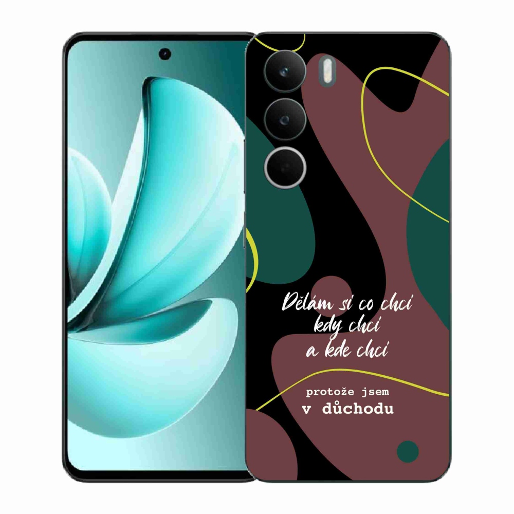 Gelový kryt mmCase na Realme C71 - vtipný text 10 černé pozadí