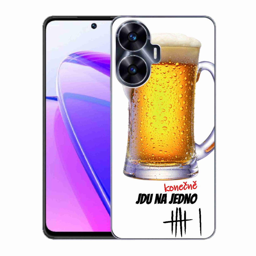 Gelový kryt mmCase na Realme C55 - jdu na jedno