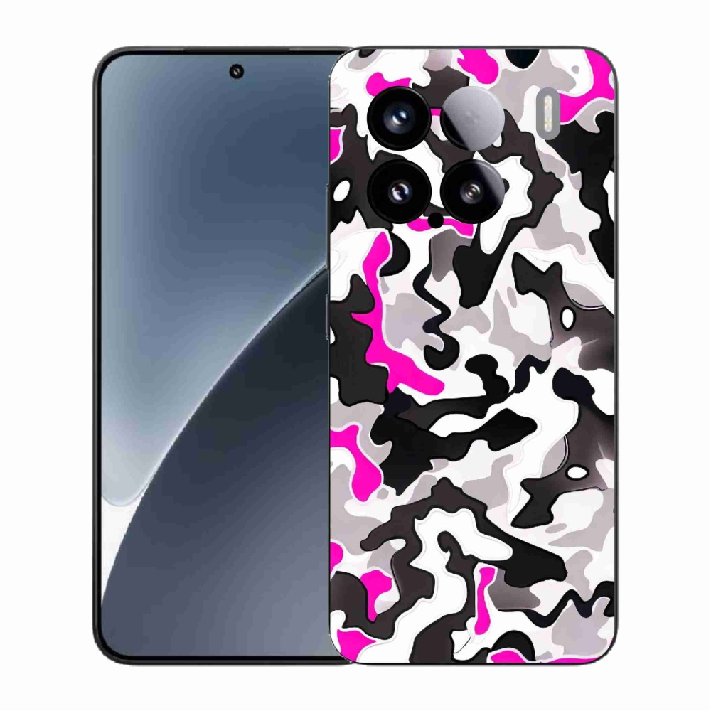 Gelový kryt mmCase na Xiaomi 15 - maskáčový vzor 5