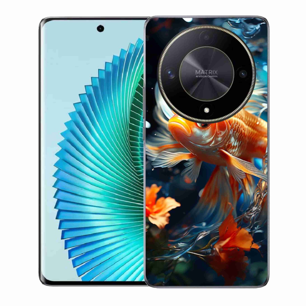 Gelový kryt mmCase na Honor Magic 6 Lite 5G - rybka