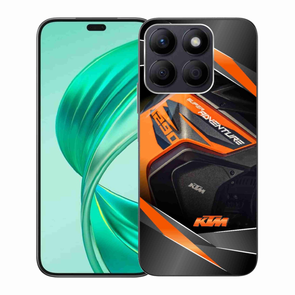 Gelový kryt mmCase na Honor X8b - motorka ktm