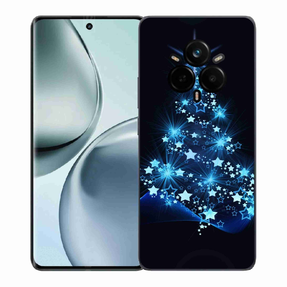 Gelový kryt mmCase na Realme 14 Pro+ 5G - vánoční stromek