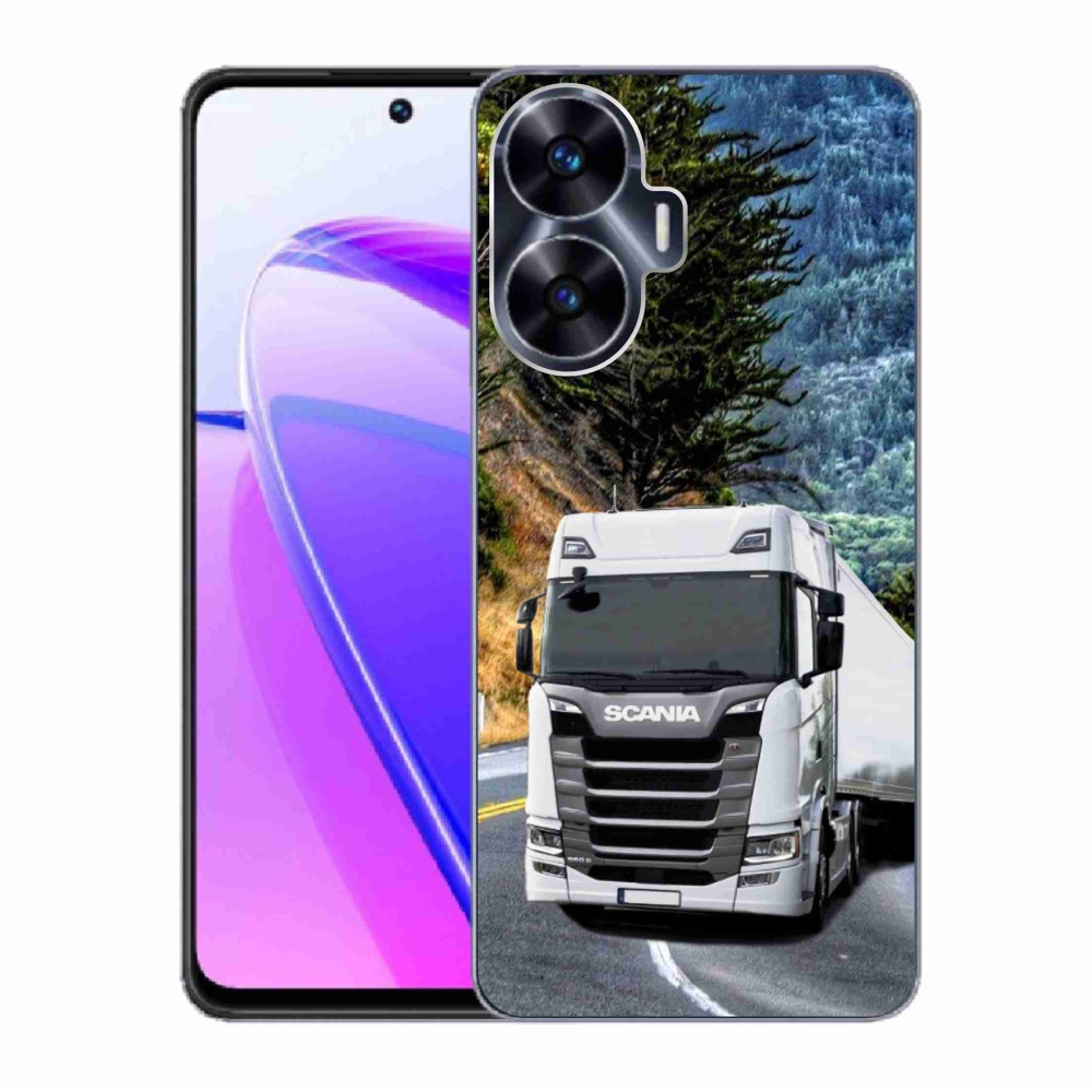 Gelový kryt mmCase na Realme C55 - kamion 1