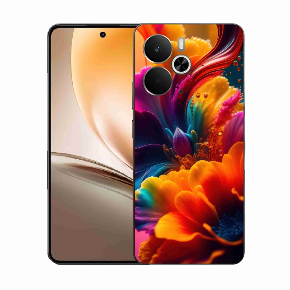 Gelový kryt mmCase na Realme 14 5G - abstraktní motiv 2