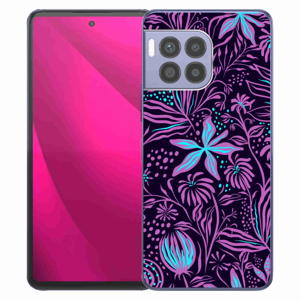 Gelový kryt mmCase na T-Mobile T Phone 2 Pro - květiny 2