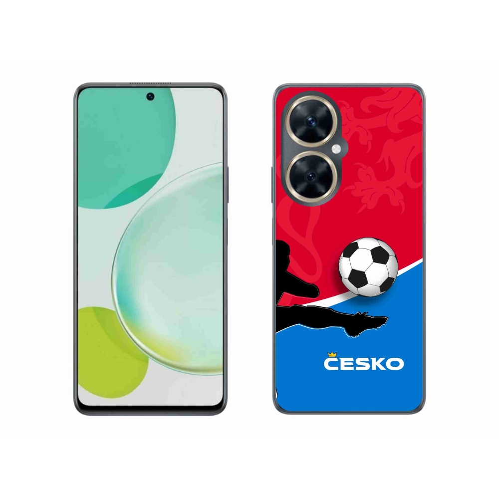 Gelový kryt mmCase na Huawei Nova 11i - fotbal Česko 2
