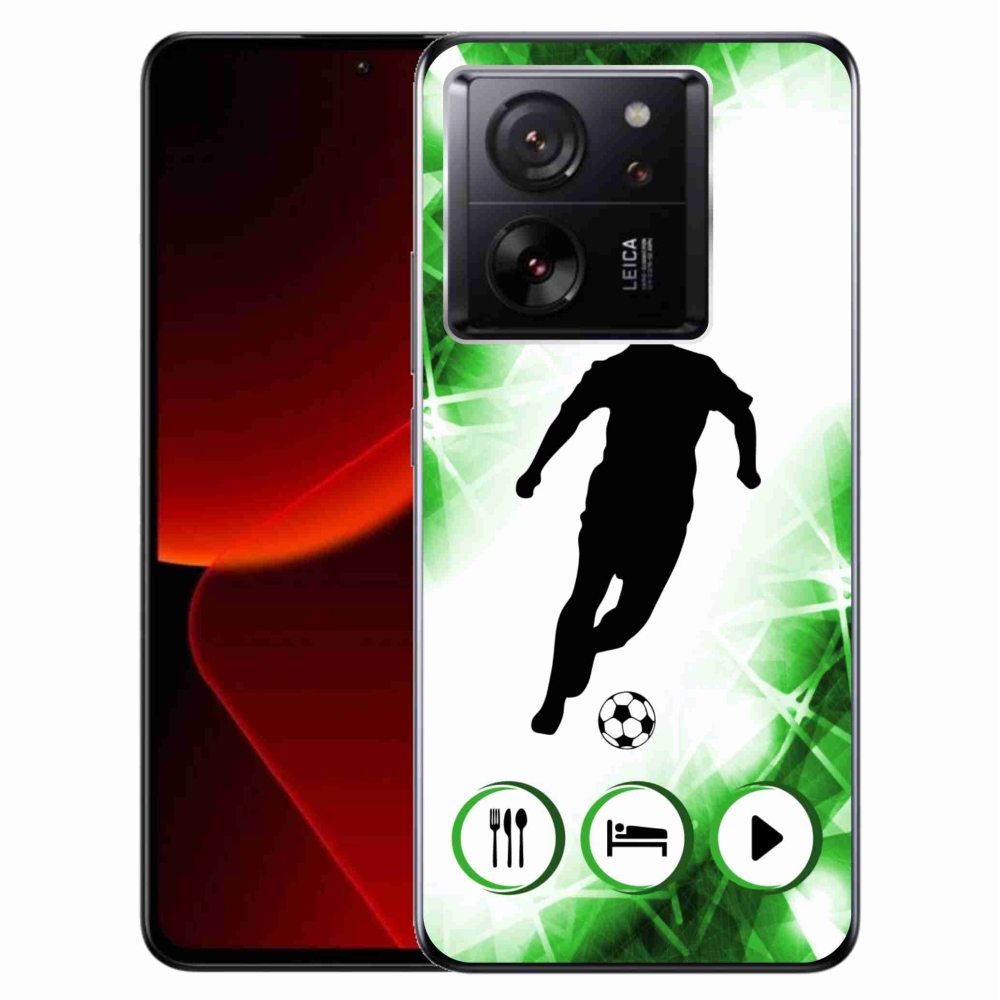 Gelový kryt mmCase na Xiaomi 13T/13T Pro - fotbalista