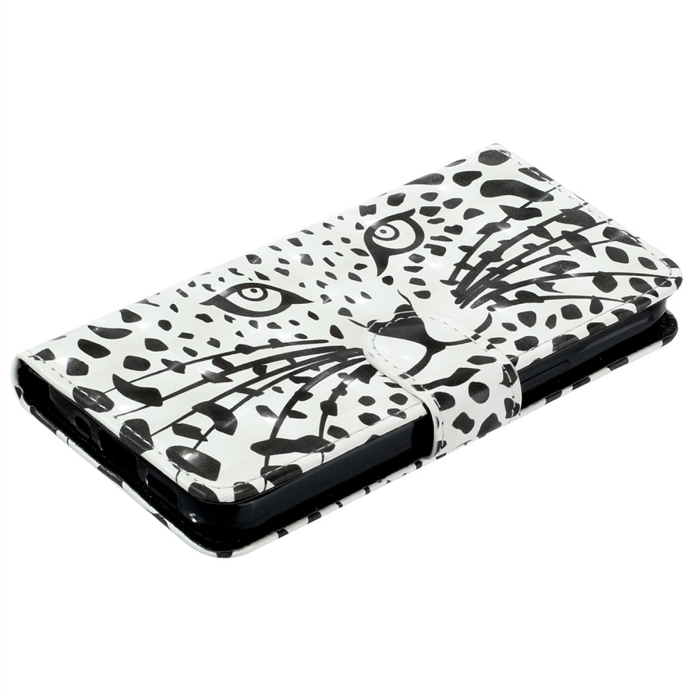 Decor knížkové pouzdro pro Xiaomi Poco C65/Redmi 13C - obličej leoparda