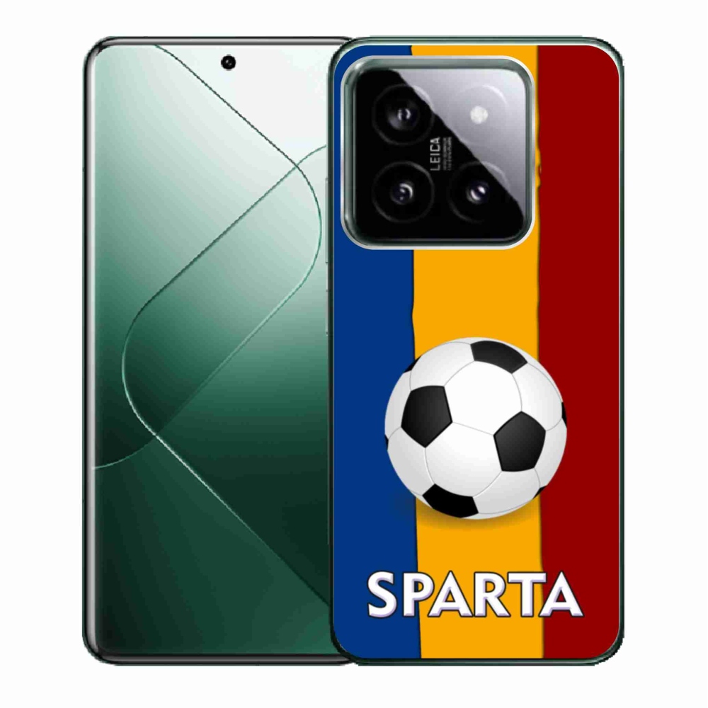 Gelový kryt mmCase na Xiaomi 14 - fotbal 1