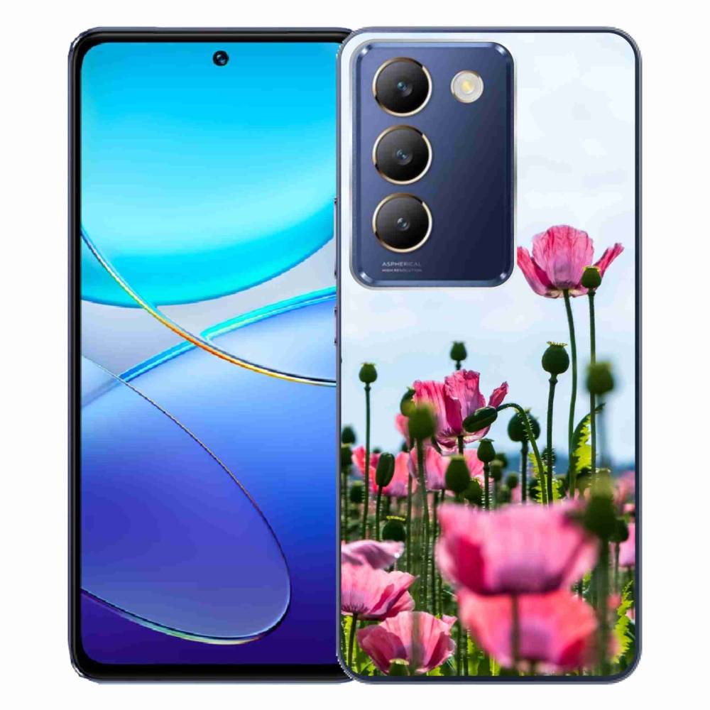Gelový kryt mmCase na Vivo V40 SE 4G/5G - vlčí mák