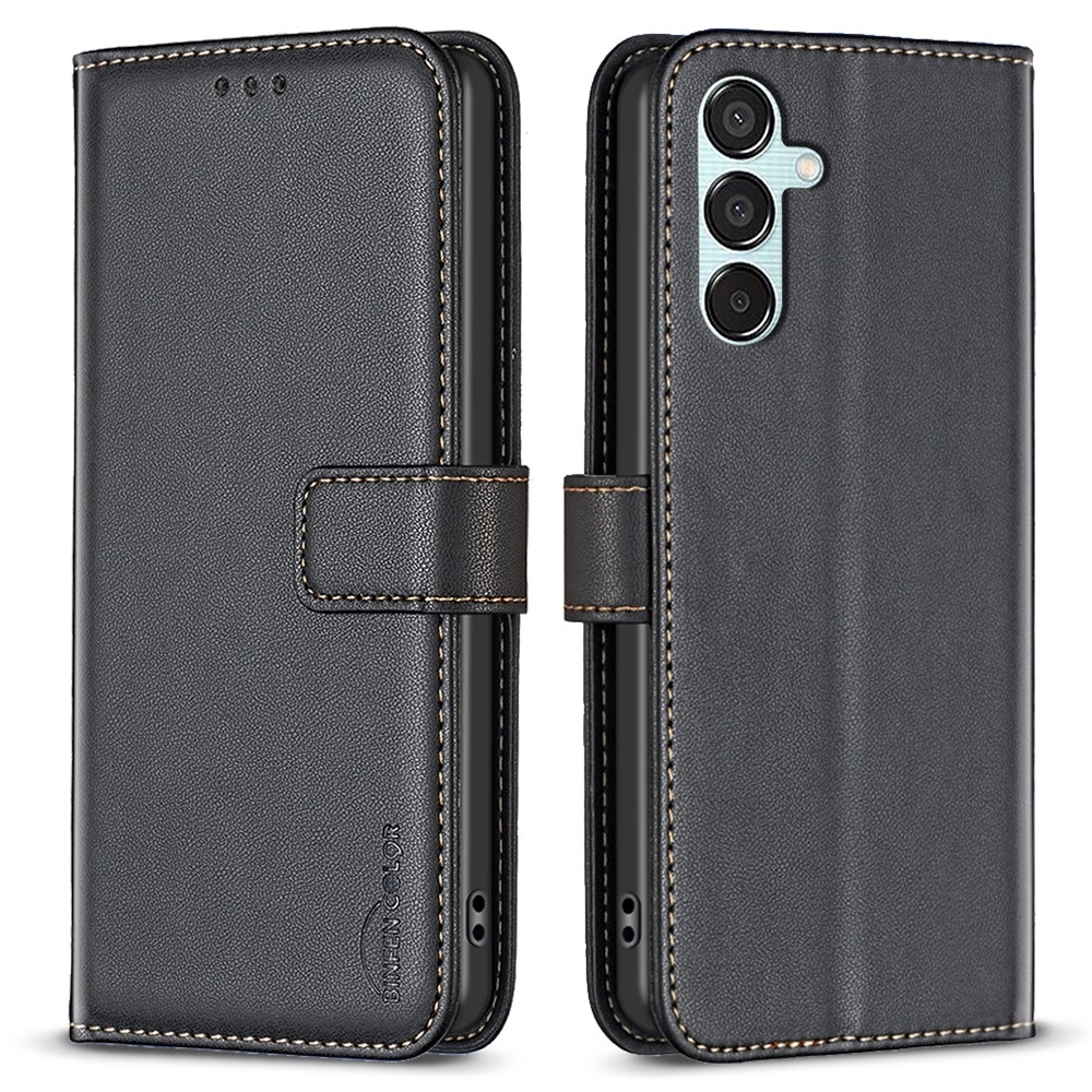 BNF knížkové pouzdro na Samsung Galaxy M15 5G - černé